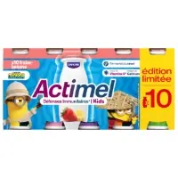 Yaourts A Boire Fraise Banane Actimel