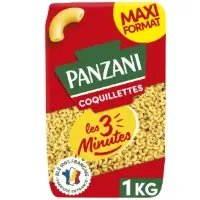 Pates Coquillettes Les 3 Minutes Panzani