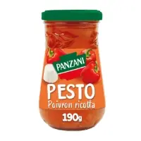 Sauce Pesto Poivrons Et Ricotta Panzani