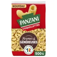 Pates Grandes Coquillettes Fermes Et Genereuses Panzani