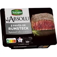 Viande Bovine Paves De Rumsteak A Griller Socopa