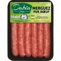 Merguez Pur Boeuf Halal Dabia