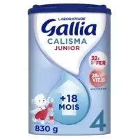 Lait Bebe En Poudre 4eme Age Des 18 Mois Calisma Junior Gallia