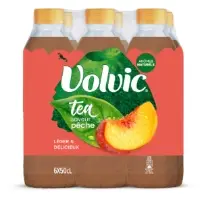 Eau Plate Aromatisee The Peche Tea Volvic