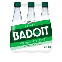 Eau Minerale Naturelle Gazeuse Finement Petillante Badoit
