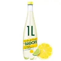 Eau Gazeuse Aromatisee Citron Citron Vert Bulles De Fruits Badoit
