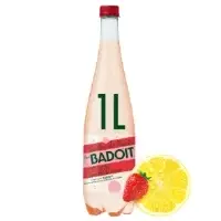 Eau Gazeuse Aromatisee Citron Fraise Bulles De Fruits Badoit