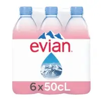 Eau Minerale Naturelle Plate Evian