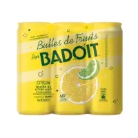 Eau Gazeuse Aromatisee Citron Citron Vert Badoit