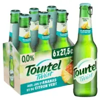 Biere Aromatisee Jus D Ananas Et Citron Vert Sans Alcool Tourtel Twist