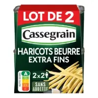 Haricots Beurre Extra Fins Cassegrain