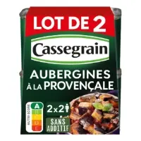 Aubergines A La Provencale Cassegrain