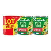 Petits Pois Extra Fondants Cuits Vapeur Bonduelle