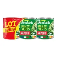 Haricots Verts Extra Fins Cuits Vapeur Bonduelle