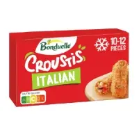 Croustis Mini Italian Aubergine Poivron Mozzarella Bonduelle