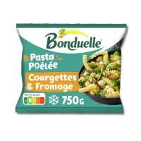 Pasta Poelee Fusilli Courgettes Et Fromage Bonduelle