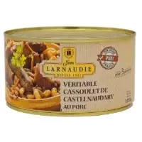 Plat Cuisine Veritable Cassoulet De Castelnaudary Pur Porc Jean Larnaudie