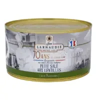 Plat Cuisines Petit Sale Aux Lentilles Jean Larnaudie