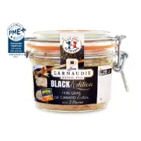 Foie Gras De Canard Entier Black Edition Aux 2 Poivres Jean Larnaudie