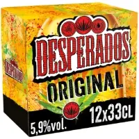 Bière Aromatisée au Spiritueux à Base d'Agave 5,9% DESPERADOS