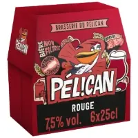 Biere Rouge Non Filtree 7 5 Brasserie Du Pelican