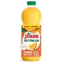 Jus D Orange Sans Pulpe Engage Sans Sucres Ajoutes Joker