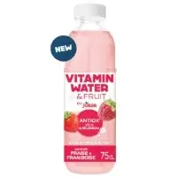 Eau Plate Aromatisee Antiox Fraise Framboise Vitamin Et Fruit Joker