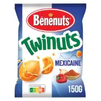 Cacahuetes Twinuts Saveur Mexicaine Benenuts