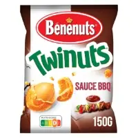 Cacahuetes Enrobees Saveur Sauce Barbecue Benenuts Twinuts