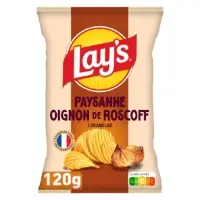Chips Saveur Oignon De Roscoff Caramelise Paysanne Lay S