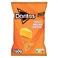 Chips Tortilla Gout Nacho Cheese Fromage Doritos
