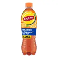 Boisson Petillante Ice Tea Saveur Orange Lipton