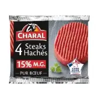 Steaks Haches Pur Boeuf 15 Mg Charal