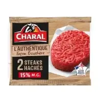 Steaks Haches Facon Bouchere 15 Mg Charal