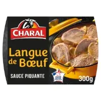 Plat Cuisine Langue Boeuf Sauce Piquante Charal