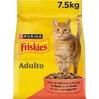 Croquettes Pour Chat Adulte Poulet Boeuf Legume Friskies