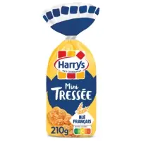Brioches Mini Tressee Nature Au Sucre Perle Harrys