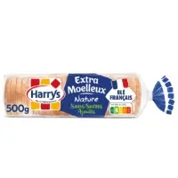 Pain De Mie Extra Moelleux Nature Sans Sucres Ajoutes Sans Additifs Harrys