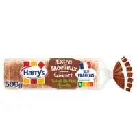Pain De Mie Extra Moelleux Complet Sans Sucres Ajoutes Sans Additifs Harrys