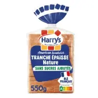Pain De Mie Americain Sandwich Nature Tranches Epaisses Harrys