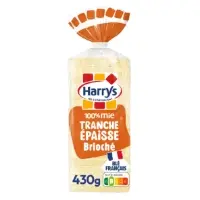 Pain De Mie 100 Mie Brioche Tranches Epaisses Sans Croute Sans Additifs Harrys