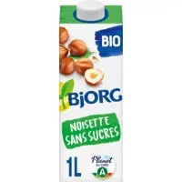 Boisson Vegetale Noisettes Sans Sucres Bio Bjorg