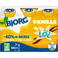 Boisson Vegetale A L Avoine Vanille Bio 40 De Sucres Bjorg