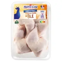 Cuisses De Poulet Nourri Aux Grains De Ble