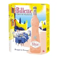 Vin Rose A O P Cotes De Provence Billette