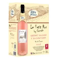 Vin Rose Vin De France Cabernet Sauvignon Sauvignon Blanc Le Petit Roc By Cazade Reflets De France