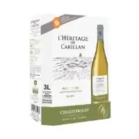 Vin Blanc I.G.P. Pays d'Oc Chardonnay L'HERITAGE DE CARILLAN
