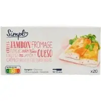 Crepes Jambon Emmental Simpl