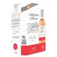 Vin Rose I G P Pays D Oc Syrah L Heritage De Carillan