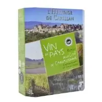 Vin Blanc I.G.P. de la Cité de Carcassonne Chardonnay Et Sauvignon L'HERITAGE DE CARILLAN